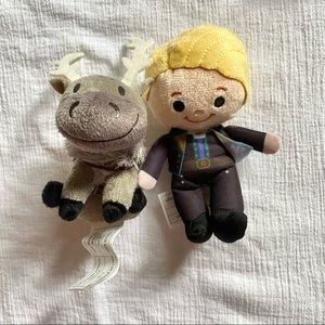 Disney Frozen 2 Kristoff + Sven Mini Plush Set